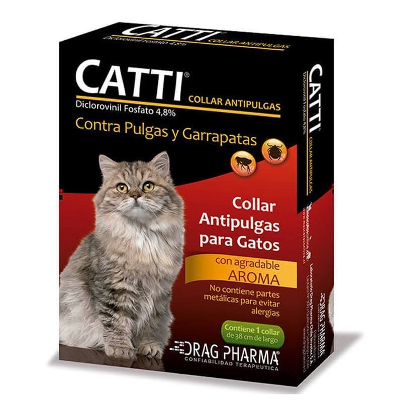 Collar Antipulgas Catti Gatos