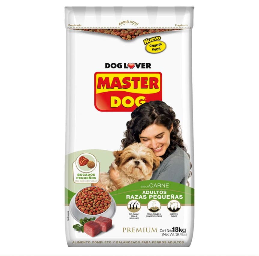 Master Dog Adulto Raza Pequeña 18G