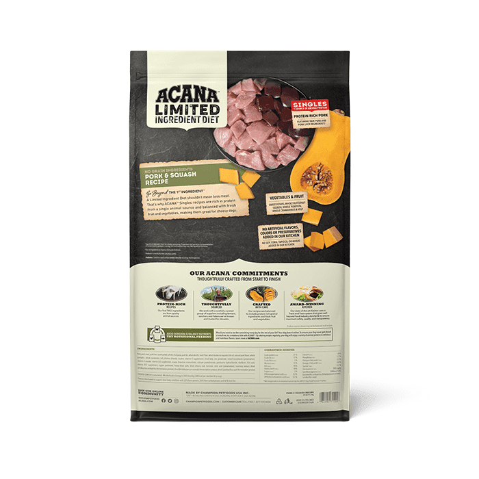 Acana Pork & Squash Recipe (Cerdo) 5,9Kg - Imagen 2