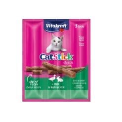Snack Catstick Pato Y Conejo 3 Sticks