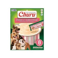 Inaba Churu Dog Pollo Con Salmon 8Un