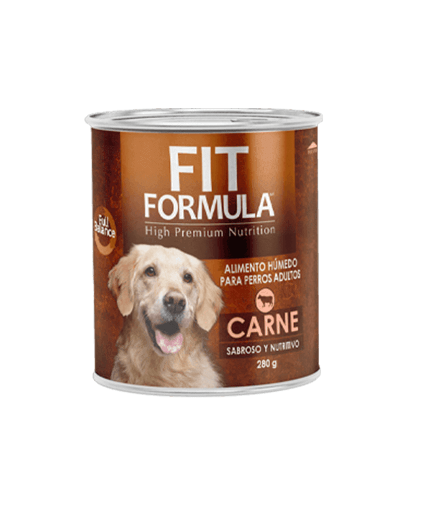 Lata Fit Formula Perro Carne 280G