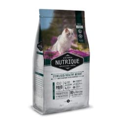 Nutrique Gato Adulto Castrado O Sobrepeso Pavo 2Kg