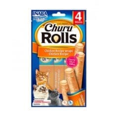Churu Rolls Pollo Con Wraps Pollo 4Un Gato
