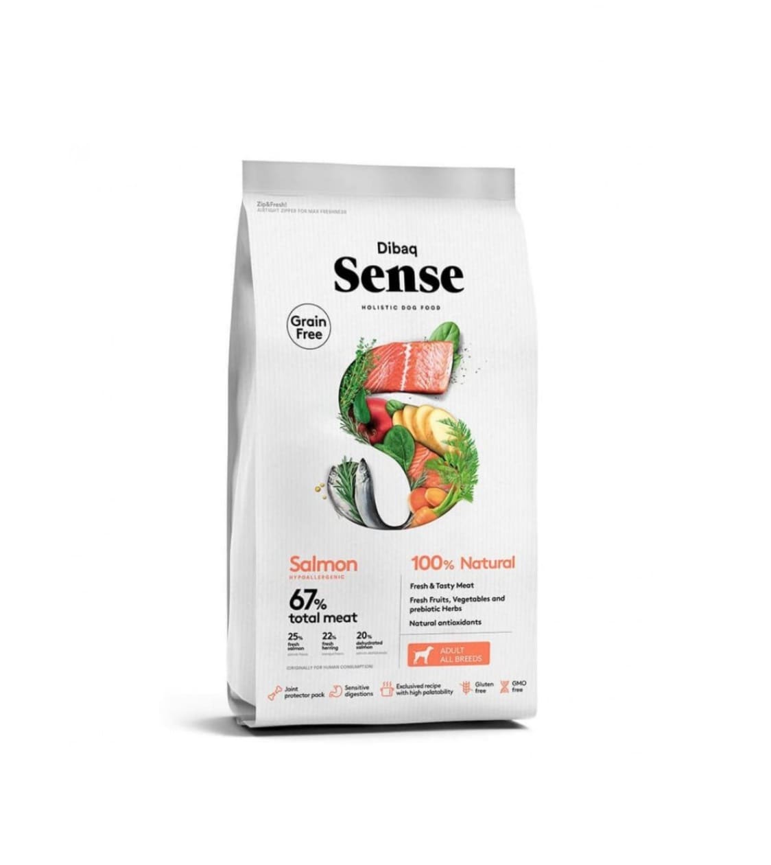 Sense Perro Adulto All Breed Salmon 2Kg