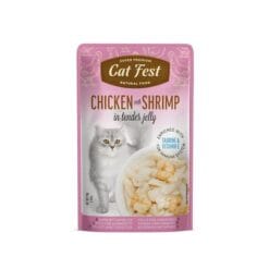 Cat Fest Pouch Pollo Con Camaron 70Gr