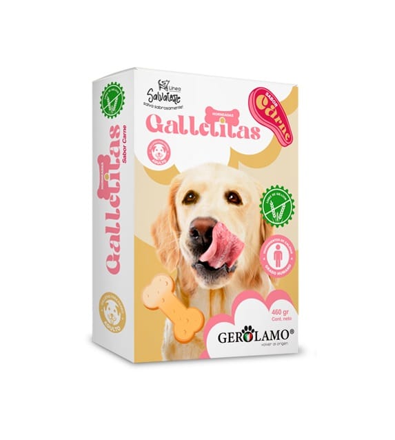 Gerolamo Galleta Adulto Carne Libre Grano 460Gr