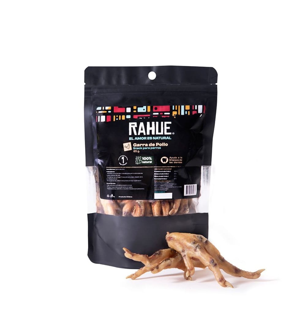Rahue Snack Garras De Pollo 65Gr