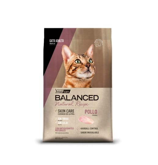 Vitalcan Balanced Natural Gato Adulto Pollo 7.5Kg
